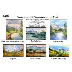 Snowmass Summer to Fall
